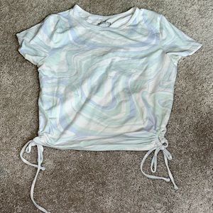 Hollister swirled baby tee